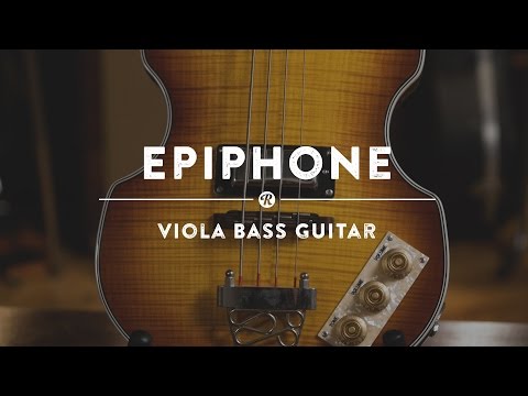 EPIPHONE Viola Bass in Vintage Sunburst